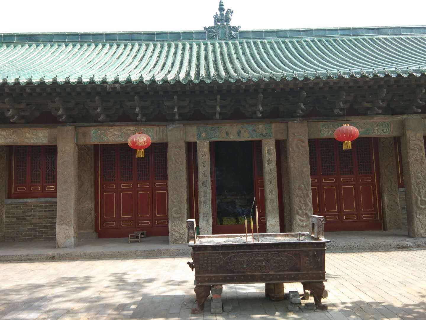 古建琉璃瓦(許昌清真宮)